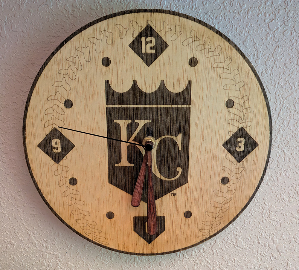 View 3 of Royals Clock
